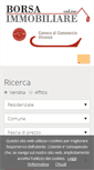 Mobile Screenshot of borsaimmobiliarevicenza.it