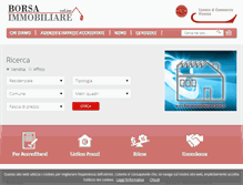Tablet Screenshot of borsaimmobiliarevicenza.it